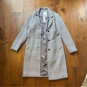Plaid Abercrombie Dad Coat